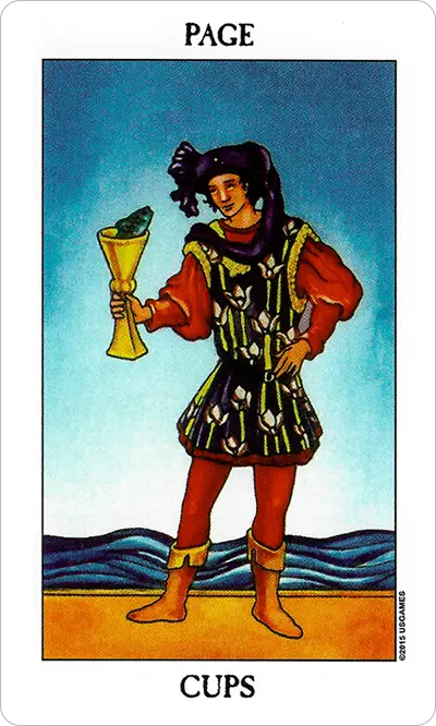 Page of Cups