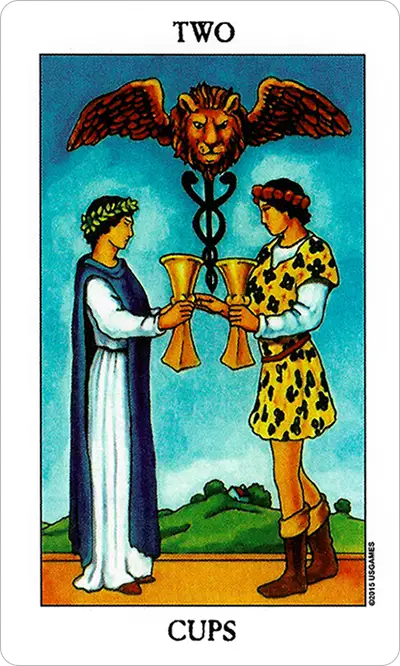 Two of Cups meaning