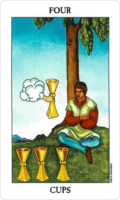 Four of Cups