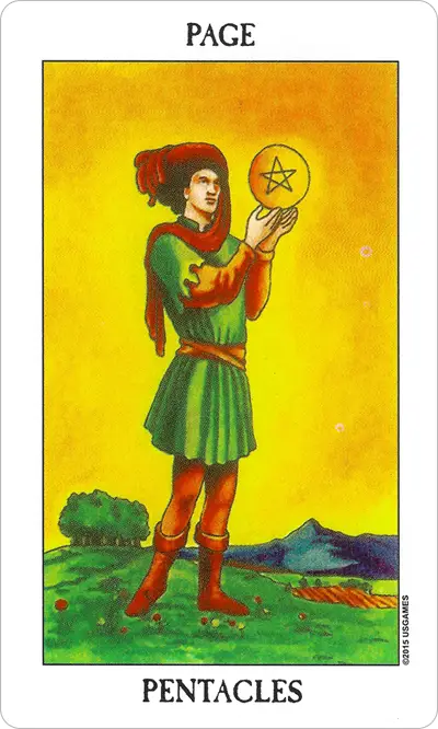 Page of Pentacles meaning