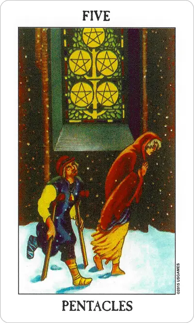 Five of Pentacles