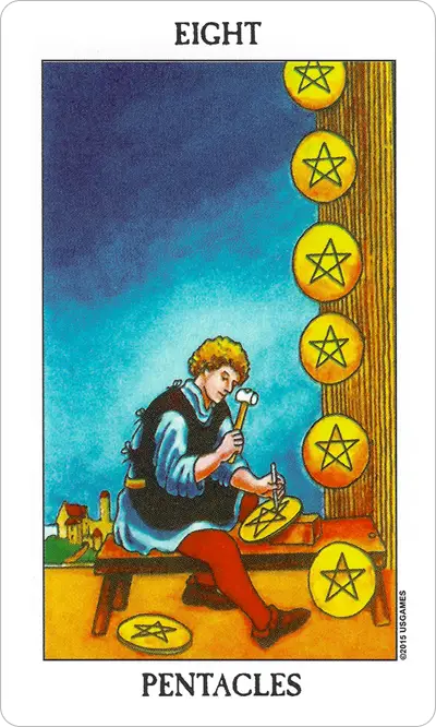 Eight of Pentacles