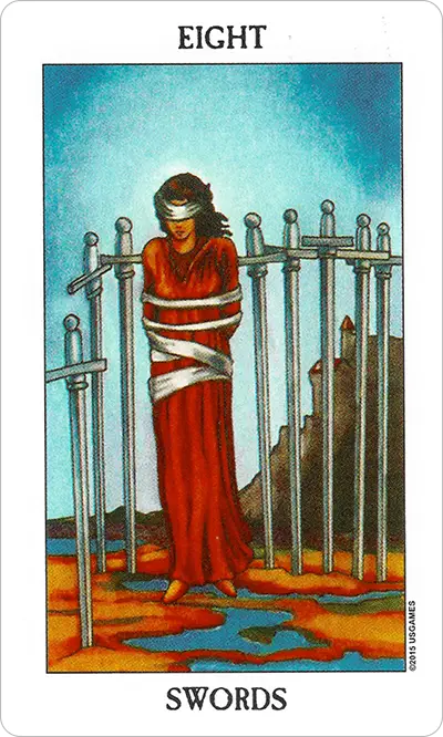 Eight of Swords meaning