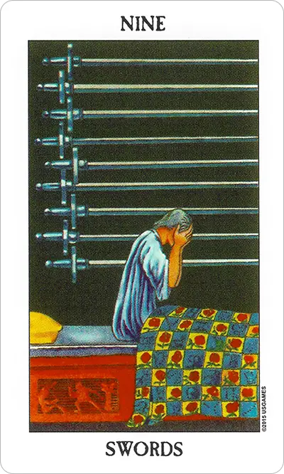 Nine of Swords meaning