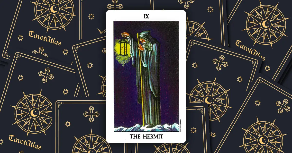 5 of cups and hermit as feelings