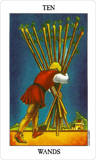 Ten of Wands meaning