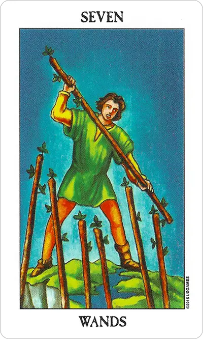 Seven of Wands