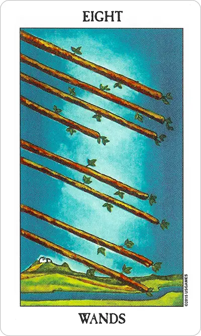 Eight of Wands